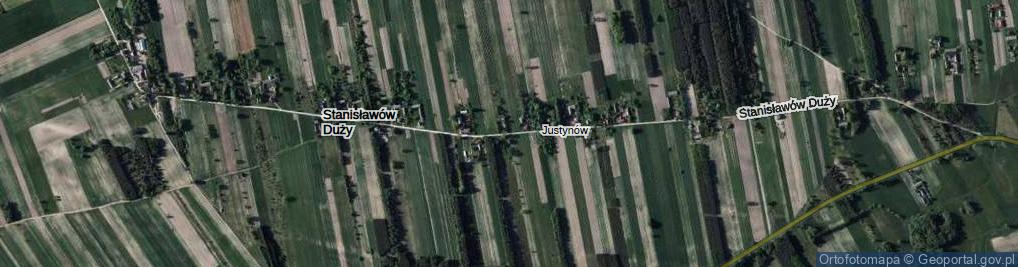 Zdjęcie satelitarne Stanisławów Duży ul.